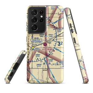 Gage Airport (GAG) VFR Sectional Samsung Phone Case