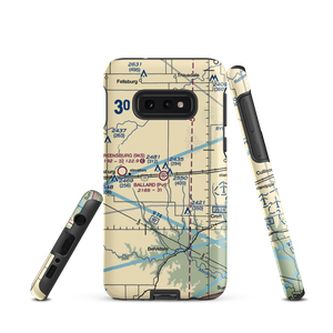 Gail Ballard Airport (SN63) VFR Sectional Samsung Phone Case