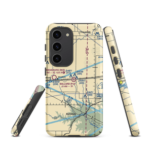 Gail Ballard Airport (SN63) VFR Sectional Samsung Phone Case
