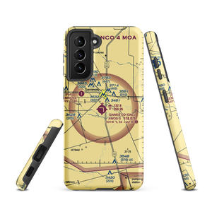Gaines County Airport (GNC) VFR Sectional Samsung Phone Case