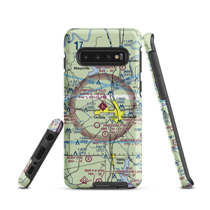 Gainesville Municipal Airport (GLE) VFR Sectional Samsung Phone Case