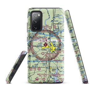 Gainesville Municipal Airport (GLE) VFR Sectional Samsung Phone Case
