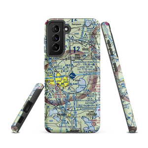 Gainesville Regional Airport (GNV) VFR Sectional Samsung Phone Case