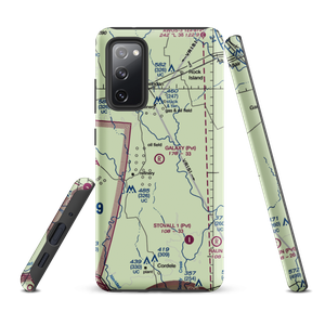 Galaxy Ranch Airport (72TS) VFR Sectional Samsung Phone Case