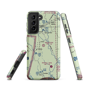 Galaxy Ranch Airport (72TS) VFR Sectional Samsung Phone Case