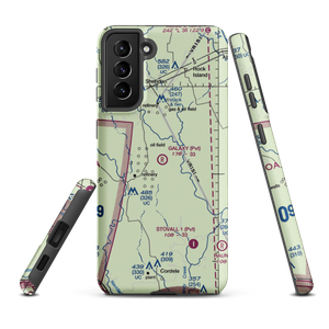 Galaxy Ranch Airport (72TS) VFR Sectional Samsung Phone Case