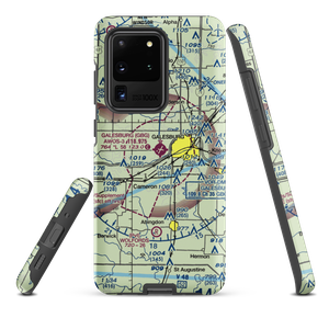 Galesburg Municipal Airport (GBG) VFR Sectional Samsung Phone Case