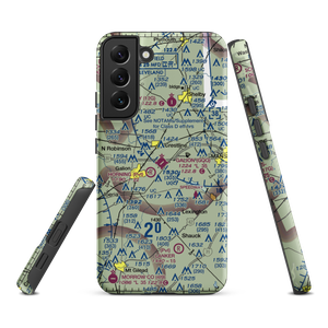 Galion Municipal Airport (GQQ) VFR Sectional Samsung Phone Case