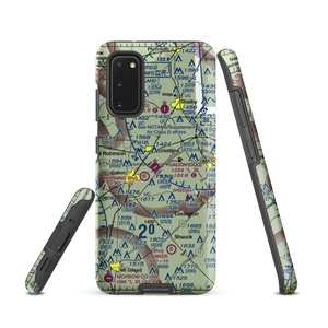 Galion Municipal Airport (GQQ) VFR Sectional Samsung Phone Case