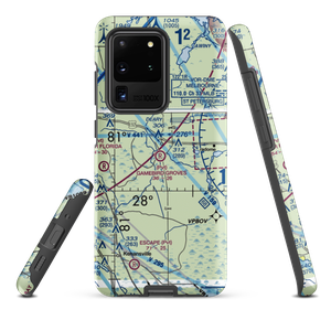 Gamebird Groves Airstrip (FD74) VFR Sectional Samsung Phone Case