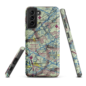 Gap View Airport (49PA) VFR Sectional Samsung Phone Case