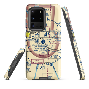 Garden City Regional Airport (GCK) VFR Sectional Samsung Phone Case