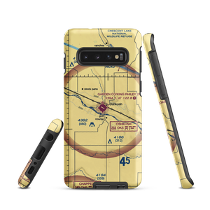 Garden County Airport/King Rhiley Field (OKS) VFR Sectional Samsung Phone Case