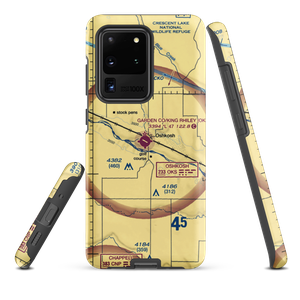 Garden County Airport/King Rhiley Field (OKS) VFR Sectional Samsung Phone Case