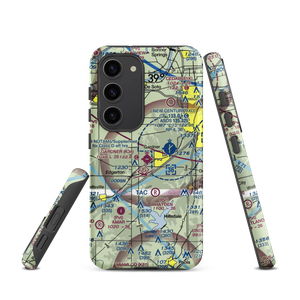 Gardner Municipal Airport (K34) VFR Sectional Samsung Phone Case