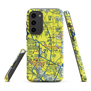 Garland/Dfw Heloplex Heliport (T57) VFR Sectional Samsung Phone Case