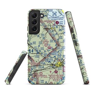 Garner Airport (3VA8) VFR Sectional Samsung Phone Case