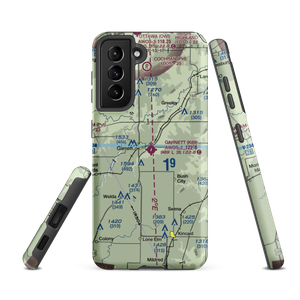 Garnett Municipal Airport (K68) VFR Sectional Samsung Phone Case