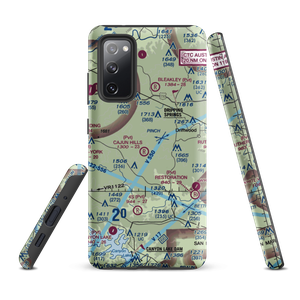 Garnett Ranch Airport (4XS9) VFR Sectional Samsung Phone Case