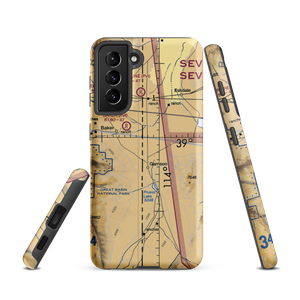 Garrison Airport (UT70) VFR Sectional Samsung Phone Case