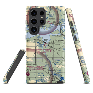 Garrison Dam Recreational Airpark (37N) VFR Sectional Samsung Phone Case