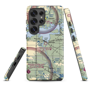 Garrison Dam Recreational Airpark (37N) VFR Sectional Samsung Phone Case