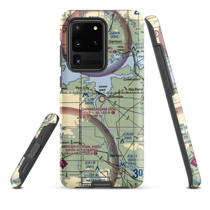 Garrison Dam Recreational Airpark (37N) VFR Sectional Samsung Phone Case