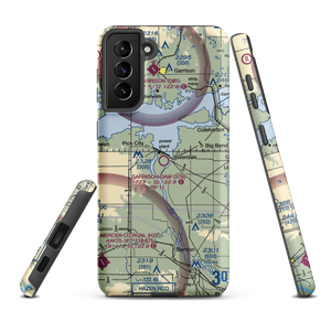 Garrison Dam Recreational Airpark (37N) VFR Sectional Samsung Phone Case