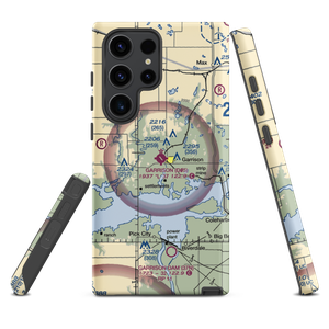 Garrison Municipal Airport (D05) VFR Sectional Samsung Phone Case