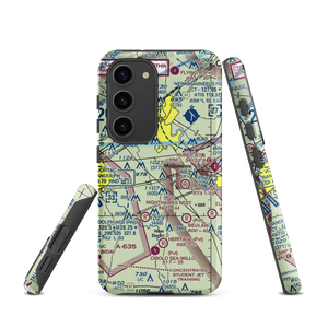 Gary's Airport (5XS4) VFR Sectional Samsung Phone Case