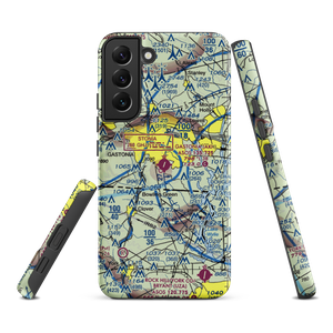 Gastonia Municipal Airport (AKH) VFR Sectional Samsung Phone Case