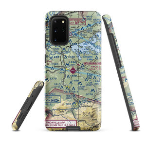 Gatlinburg-Pigeon Forge Airport (GKT) VFR Sectional Samsung Phone Case