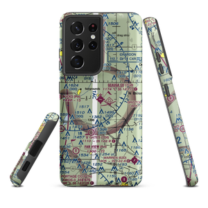 Geauga County Airport (7G8) VFR Sectional Samsung Phone Case