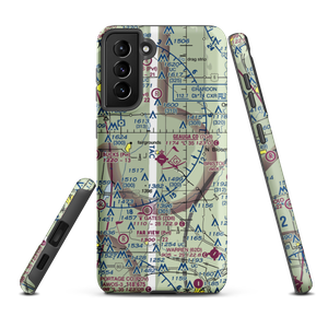 Geauga County Airport (7G8) VFR Sectional Samsung Phone Case