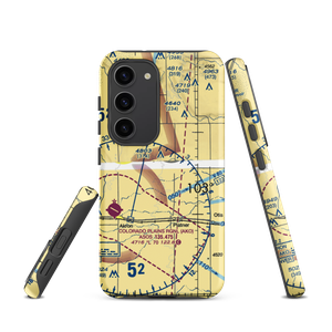 Gebauer Airport (5V6) VFR Sectional Samsung Phone Case