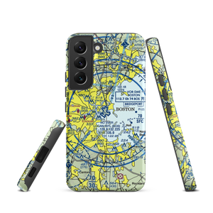 General Edward Lawrence Logan International Airport (BOS) VFR Sectional Samsung Phone Case