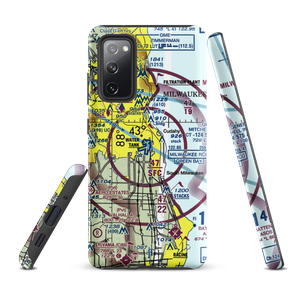 General Mitchell International Airport (MKE) VFR Sectional Samsung Phone Case