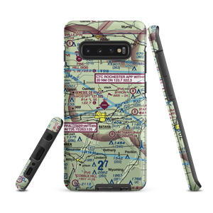 Genesee County Airport (GVQ) VFR Sectional Samsung Phone Case