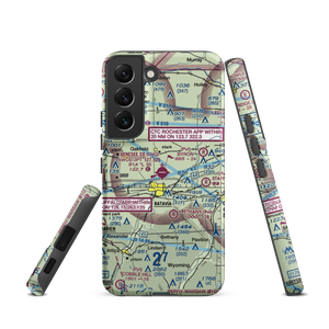 Genesee County Airport (GVQ) VFR Sectional Samsung Phone Case