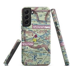 Genesee County Airport (GVQ) VFR Sectional Samsung Phone Case