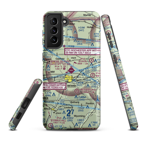 Genesee County Airport (GVQ) VFR Sectional Samsung Phone Case