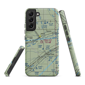 Genoa Municipal Airport (97Y) VFR Sectional Samsung Phone Case