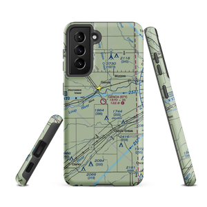 Genoa Municipal Airport (97Y) VFR Sectional Samsung Phone Case