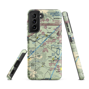 George Airport (67OG) VFR Sectional Samsung Phone Case