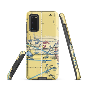 George Airport (89NE) VFR Sectional Samsung Phone Case