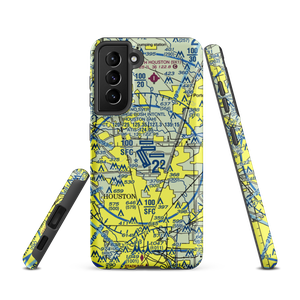 George Bush Intercontinental Houston Airport (IAH) VFR Sectional Samsung Phone Case