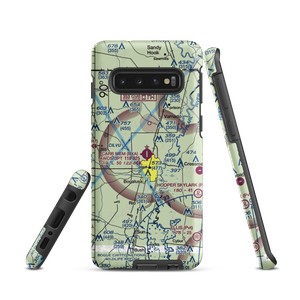 George R Carr Memorial Air Field (BXA) VFR Sectional Samsung Phone Case