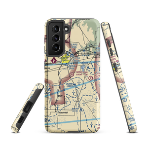 Gesin Ranches Airport (86XS) VFR Sectional Samsung Phone Case