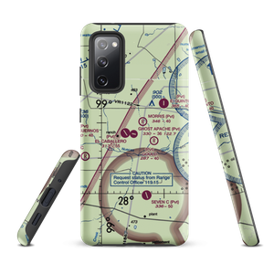Ghost Apache Airport (45XS) VFR Sectional Samsung Phone Case