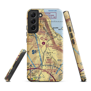 Gibb Ranch Airport (2NV2) VFR Sectional Samsung Phone Case